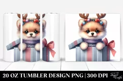 Enthusiastic Baby Pomeranian, High-Res PNG Product Image 1