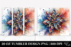 Stained Lobelia,Metallic Insertions | 20 Oz Tumbler Product Image 1