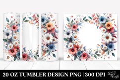 Watercolor Abstract Horizontal Frame | 20 Oz Tumbler Product Image 1