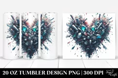 Valentines 20 Oz Tumbler Png Product Image 1