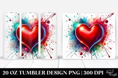 Love 20 Oz Tumbler Png Product Image 1