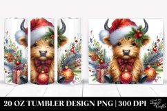 Christmas PNG 20 Oz Tumbler Design Product Image 1