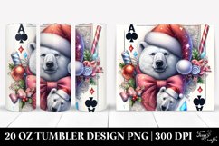 Christmas PNG 20 Oz Tumbler Design Product Image 1