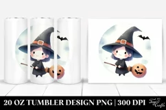 Simple Funny Halloween Witch 20 Oz Tumbler Product Image 1