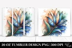 Abstract Pastel Wooden Small Stained Snowdrop, Transparent Product Image 1