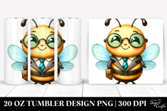 Funny Bee, 20 Oz Tumbler Product Image 1