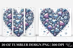 Love 20 Oz Tumbler Png Product Image 1