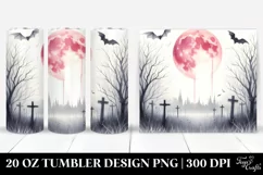 Simple Vampire Watercolor | 20 oz Tumbler Product Image 1