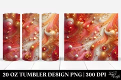 Colorful Glittery Drips | 20 Oz Tumbler Product Image 1