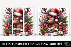 Christmas PNG 20 Oz Tumbler Design Product Image 1