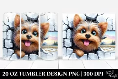 Funny Yorkshire Terrier | 20 Oz Tumbler Product Image 1