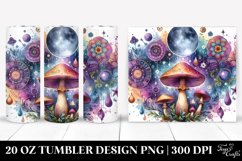 Magical Centered Mushroom Clipart Product Image 1