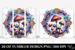 Magical Centered Mushroom Clipart Product Image 1