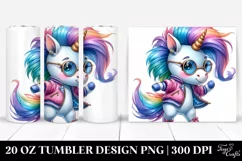 Unique Dancing Unicorn with Vibrant Watercolor Design | 20 Product Image 1