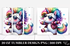 Cute Baby Unicorn Dancing | 20 oz Tumbler Product Image 1