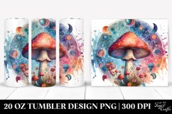 Magical Centered Mushroom Clipart Product Image 1