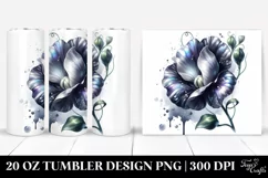 Shiny Glossy Sweet Pea Tumbler Product Image 1