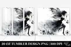 Gothic Fairy Watercolor 20 Oz Tumbler Product Image 1