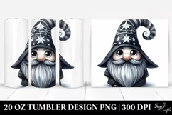 Simple Gothic Quirky Gnome | 20 oz Tumbler Product Image 1