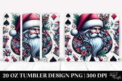 Christmas PNG 20 Oz Tumbler Design Product Image 1