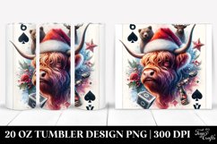 Christmas PNG 20 Oz Tumbler Design Product Image 1