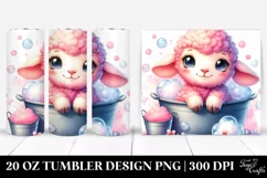 Smiling Lamb Bubbly Bucket | 20 Oz Tumbler Product Image 1