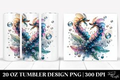 Abstract Snapdragon Tumbler Product Image 1