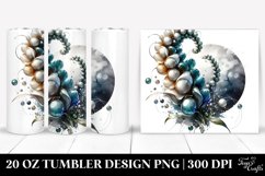 Abstract Snapdragon Tumbler Product Image 1