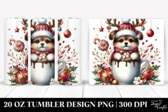 Christmas PNG 20 Oz Tumbler Design Product Image 1