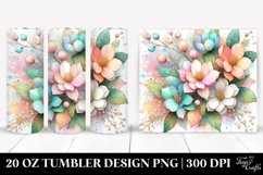 Wooden Jasmine Metallic Tumbler Product Image 1