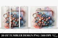 Stained Cosmos | 20 oz Tumbler Product Image 1