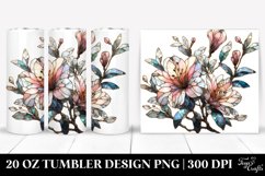 Wooden Stained Azalea Tumbler Product Image 1