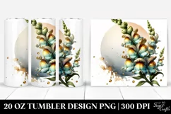 Golden Snapdragon Tumbler Product Image 1