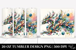 Snapdragon with Metallic Inserts, Watercolor Splash 20 Oz Product Image 1