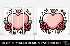 Love 20 Oz Tumbler Png Product Image 1