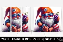 Digital Painting Pastel Gnome 20 Oz Tumbler Product Image 1