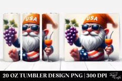 Digital Painting Pastel Gnome 20 Oz Tumbler Product Image 1