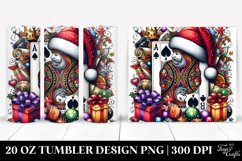 Christmas PNG 20 Oz Tumbler Design Product Image 1