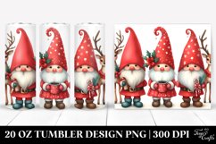Detailed Gnome 20 Oz Tumbler for Holidays Product Image 1