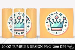 Colorful with Metallic Crown Clipart Product Image 1
