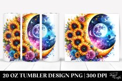 Vibrant Moon,20 oz Tumbler Product Image 1