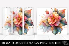 Shiny Begonia Tumbler Product Image 1