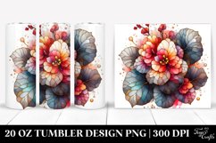 Shiny Begonia Tumbler Product Image 1