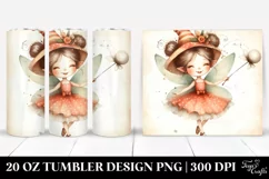 Retro Funny Fairy,20 oz Tumbler Product Image 1