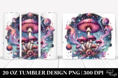 Magical Centered Mushroom Clipart Product Image 1