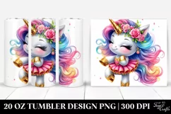 Dancing Unicorn and Fairy Tumbler Product Image 1