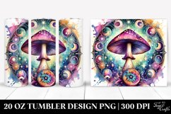 Magical Centered Mushroom Clipart Product Image 1