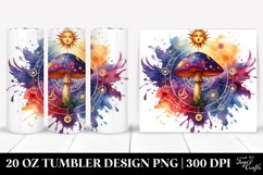 Magical Centered Mushroom Clipart Product Image 1