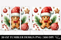 Christmas PNG 20 Oz Tumbler Design Product Image 1