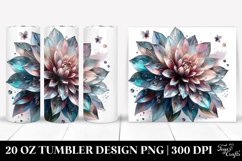 Dahlia Flowers Tumbler Product Image 1